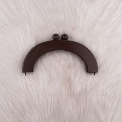 AHŞAP ÇANTA SAPI MODEL 17-20 X 8 CM. KAHVE