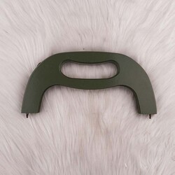 AHŞAP ÇANTA SAPI MODEL 19-24.5 X 11 CM. HAKI