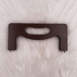 AHŞAP ÇANTA SAPI MODEL 20-25 X 11 CM. KAHVE