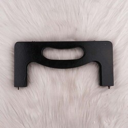AHŞAP ÇANTA SAPI MODEL 20-25 X 11 CM. SIYAH