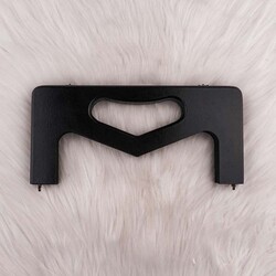 AHŞAP ÇANTA SAPI MODEL 21-25 X 11.5 CM. SIYAH