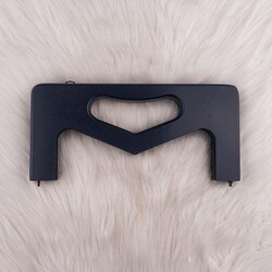 AHŞAP ÇANTA SAPI MODEL 21-25 X 11.5 CM. LACIVERT