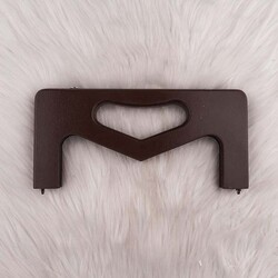 AHŞAP ÇANTA SAPI MODEL 21-25 X 11.5 CM. KAHVE