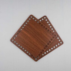 AHŞAP TABAN 20 X 20 CM. KARE TABA