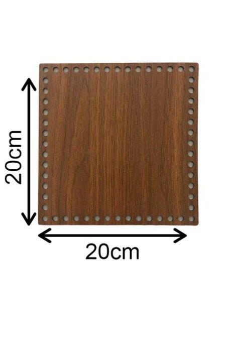 AHŞAP TABAN KARE 20X20
