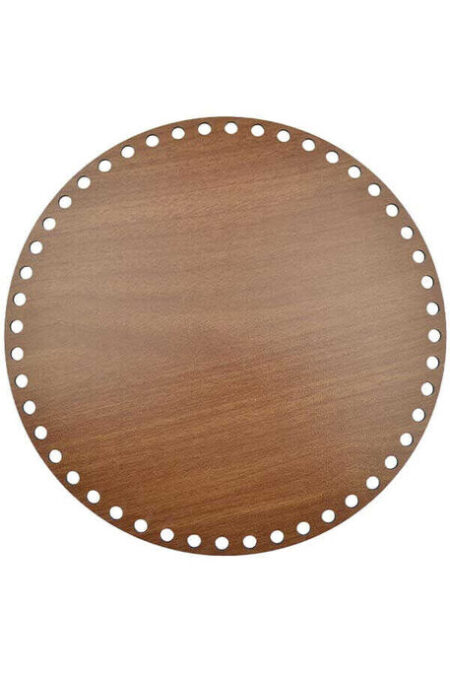 AHŞAP TABAN YUVARLAK 25X25