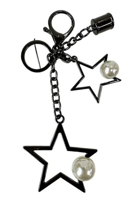 ÇANTA AKSESUARI VE ANAHTARLIK YILDIZ ANTRASİT