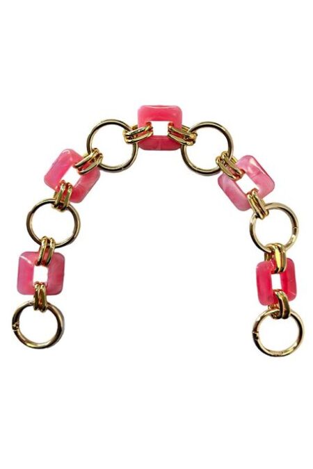 ÇANTA SAPI AKRİLİK METAL HALKALI FUŞYA