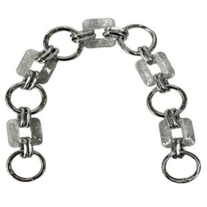 ÇANTA SAPI AKRİLİK METAL HALKALI GÜMÜŞ