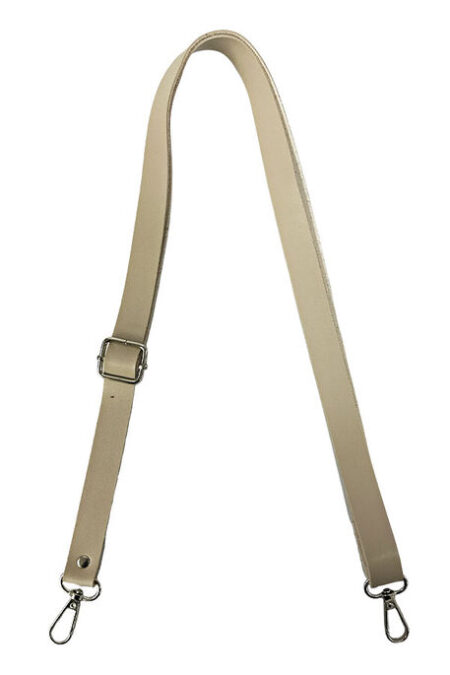 ÇANTA SAPI AYARLI DERİ 2 CM BEJ