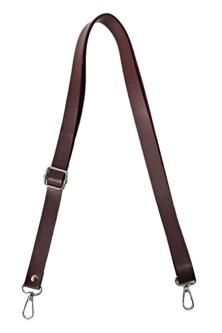 ÇANTA SAPI AYARLI DERİ 2 CM BORDO