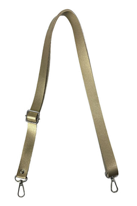 ÇANTA SAPI AYARLI DERİ 2 CM GOLD