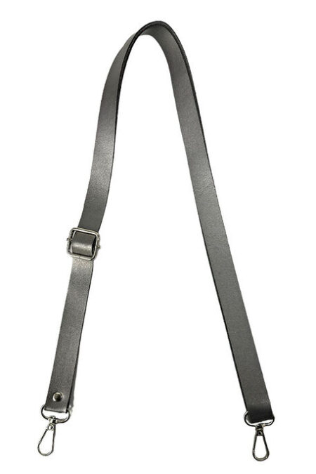 ÇANTA SAPI AYARLI DERİ 2 CM GRİ