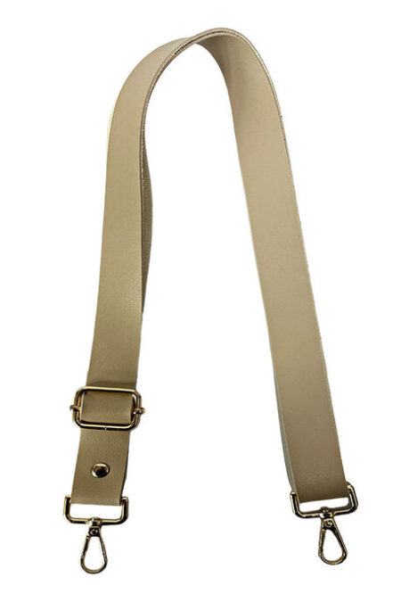 ÇANTA SAPI AYARLI DERİ 2,5 CM BEJ