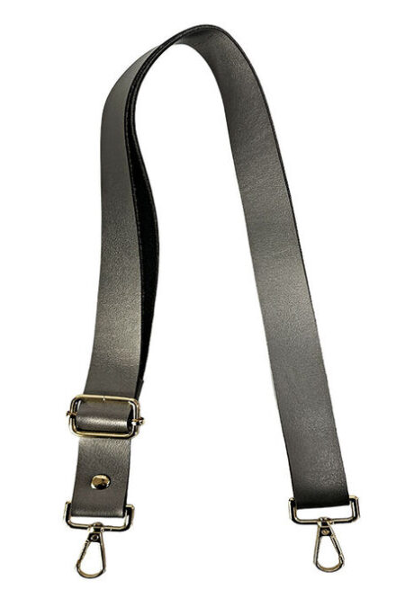 ÇANTA SAPI AYARLI DERİ 2,5 CM GRİ