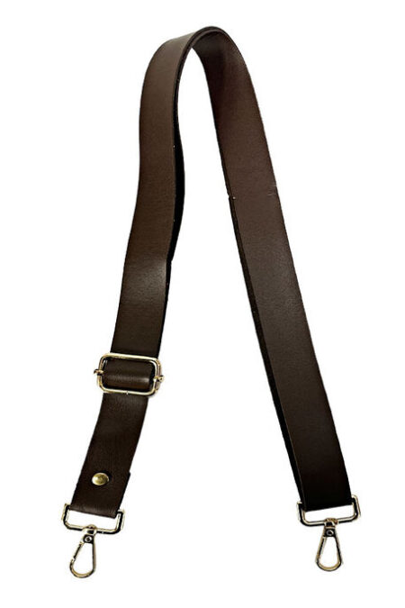 ÇANTA SAPI AYARLI DERİ 2,5 CM KAHVE