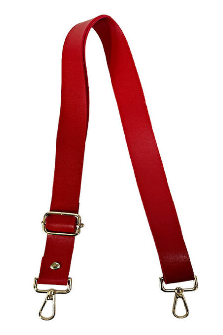 ÇANTA SAPI AYARLI DERİ 2,5 CM KIRMIZI