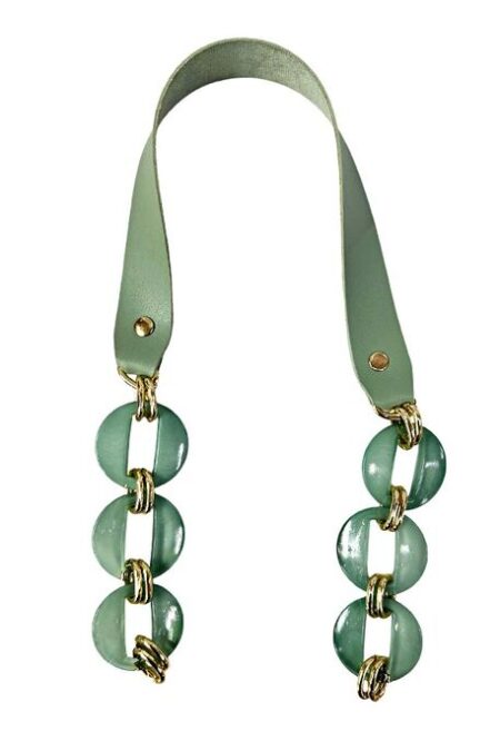 ÇANTA SAPI DERİLİ AKRİLİK AZUR