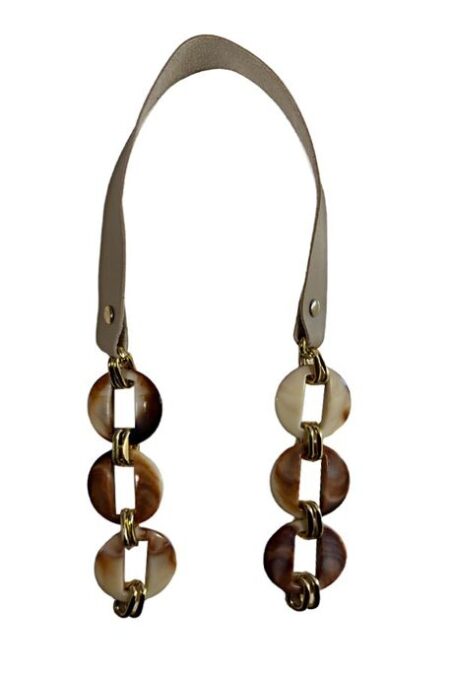 ÇANTA SAPI DERİLİ AKRİLİK BEJ