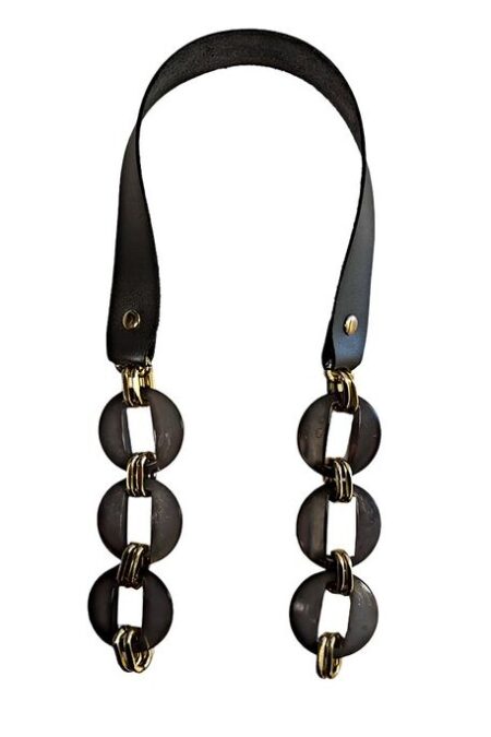 ÇANTA SAPI DERİLİ AKRİLİK FÜME