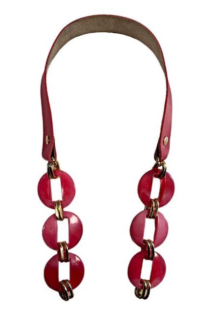 ÇANTA SAPI DERİLİ AKRİLİK FUŞYA