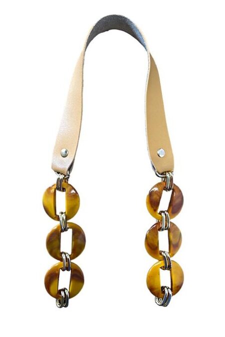 ÇANTA SAPI DERİLİ AKRİLİK HARDAL