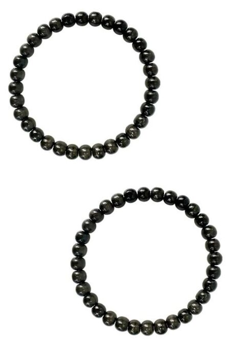 ÇANTA SAPI İÇİ METAL AHŞAP BONCUK 10 ANTRASİT 13CM