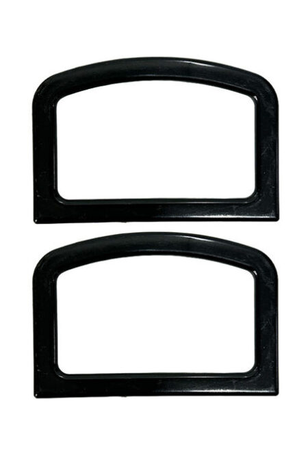 ÇANTA SAPI PLASTİK KARE SİYAH 12X8 CM