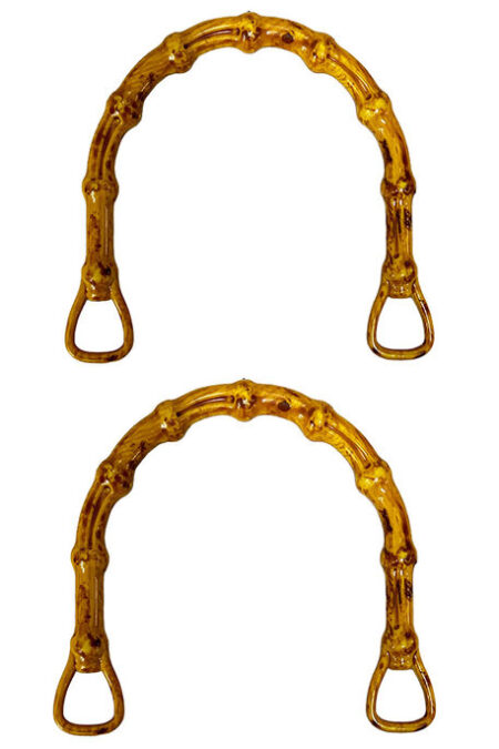 ÇANTA SAPI PLASTK BAMBU GÖRNM 15 CM C MODEL K118 Açık Kahve