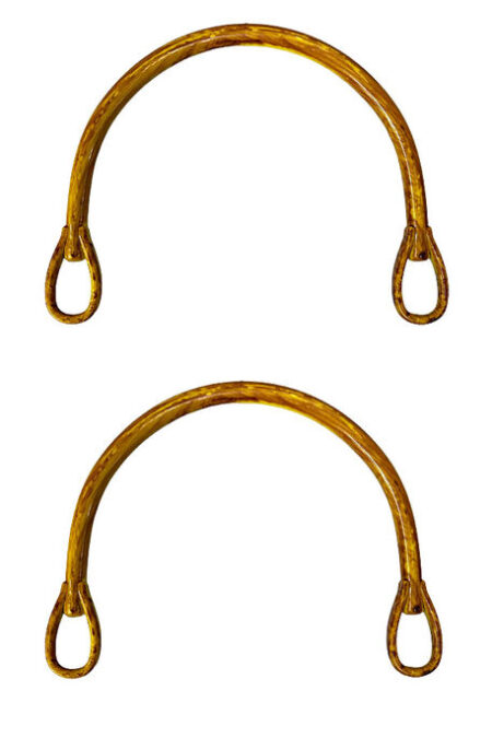 ÇANTA SAPI PLASTK BAMBU GÖRÜNÜM OVAL K-114 Açık Kahve