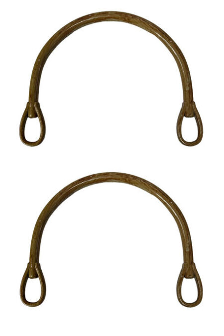 ÇANTA SAPI PLASTK BAMBU GÖRÜNÜM OVAL K-114 Vizon