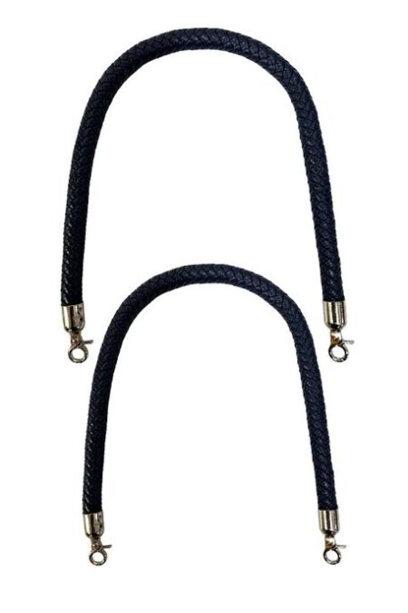 ÇANTA SAPI YENGEÇ BAŞLIKLI ÖRME FİTİL SAP LACİVERT