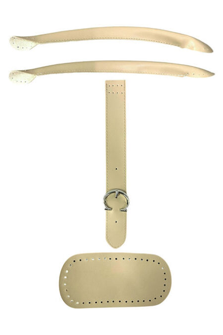 ÇANTA SETİ DERİLİ BEJ