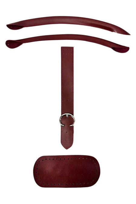 ÇANTA SETİ DERİLİ BORDO