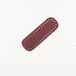 ÇANTA TABANI 15x5 CM BORDO