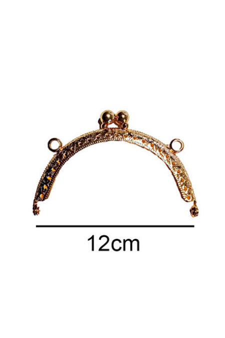 ÇANTA VE CÜZDAN KLİPSİ 12 CM OVAL ALTIN