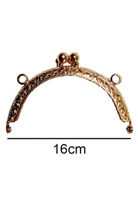 ÇANTA VE CÜZDAN KLİPSİ 16 CM OVAL ALTIN