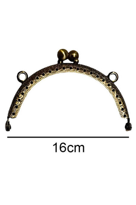 ÇANTA VE CÜZDAN KLİPSİ 16 CM OVAL ANTİK