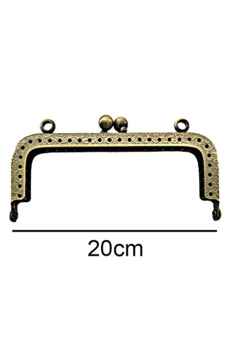 ÇANTA VE CÜZDAN KLİPSİ 20 CM KARE ANTİK