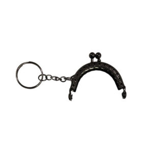 ÇANTA VE CÜZDAN KLİPSİ 5 CM OVAL ANTRASİT