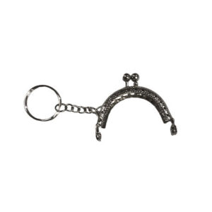 ÇANTA VE CÜZDAN KLİPSİ 5 CM OVAL GÜMÜŞ