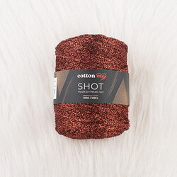 COTTON ME SHOT METALİK ÖRGÜ İPİ 100 GR. 150 MT. BAKIR