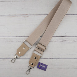 DERİLİ POLİP ÇANTA SAPI 80 - 127 CM BEJ-GMUS