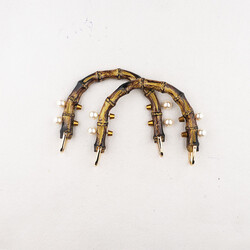 İNCİLİ BAMBU SAP 15 CM. BEJ