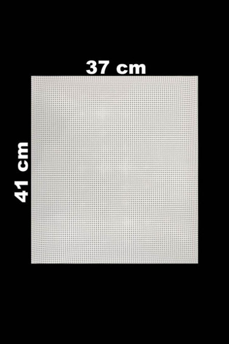 KANVAS PLASTİK FİLE DİKDÖRTGEN 37 CM X 41 CM