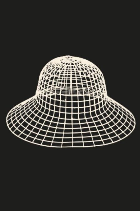 KANVAS PLASTİK ŞAPKA ŞEFFAF 35 CM