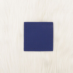 KARE DERİ 8x8 CM SAKS