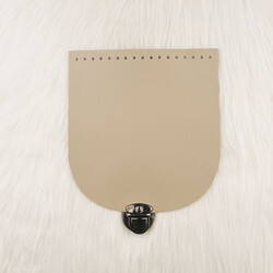 KİLİTLİ KAPAK BÜYÜK 18X19.5 CM BEJ
