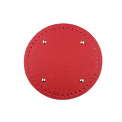 KNİT ME ÇANTA TABANI YUVARLAK 22 CM KIRMIZI
