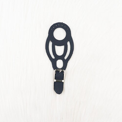 LAZER KESİM ÇANTA KAPAĞI 17 CM. LACIVERT